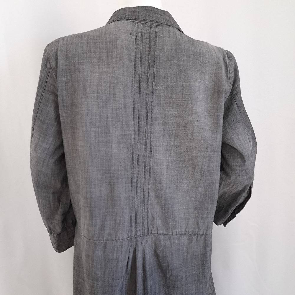 Calvin Klein Jeans Chambray Shirt Dress - Picture 5 of 8